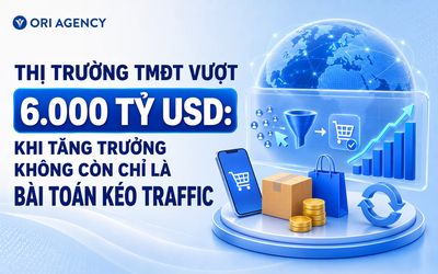 Thị trường TMĐT vượt 6.000 tỷ USD: Khi tăng trưởng không còn chỉ là bài toán kéo traffic