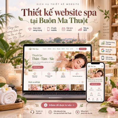 Chỉ từ **3.000.000 đồng**, doanh nghiệp tại Buôn Ma Thuột đã có thể sở hữu một website chuyên...