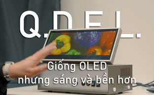 QDEL: Công nghệ màn hình chấm lượng tử không đèn nền, bền hơn, sáng hơn và rẻ hơn OLED