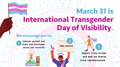 Ngày quốc tế những người chuyển giới ~ TDOV (31/3)