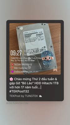 Chào cả nhà, sáng Thứ Hai tràn đầy hứng khởi nhé!   | #TEKPost132