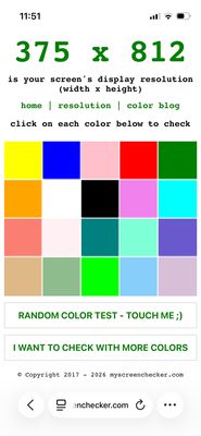 My Screen Resolution - My Screen Health | MyScreenChecker.Com - Master Your Device's Display