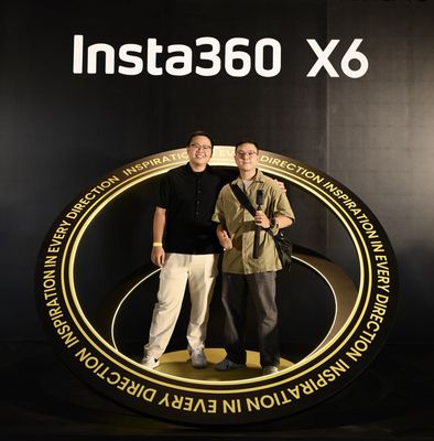 Insta360 X6 nhỏ xíu