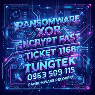 Quà 8.3 là một mã Ransomware XOR |#CuuDuLieuMaHoa