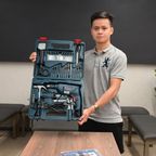 Trên tay bộ máy khoan Bosch GSB600 100 món, hợp lý cho gia đình và những bạn mới bắt đầu