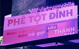 Tốc độ tải trung bình của Vietnamobile đạt 20Mbps
