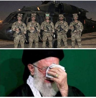 Yêu cầu bắt sống giáo chủ Iran, không cho chạy sang Nga. Hết công điện. Trâm.