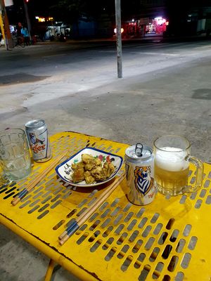 Trời hơi nóng làm vài lon