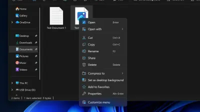Tạm biệt context menu (menu chuột phải) như mớ hổ lốn hiện tại