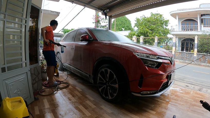 Chia sẻ về lý do mình rửa xe tại nhà
