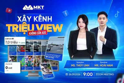 ZOOM MEETING 26.09 | XÂY KÊNH TRIỆU VIEW – KHÔNG PHỤ THUỘC ADS