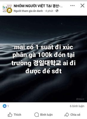 Boà có ai làm không!!! 100k won không phải VND nhé