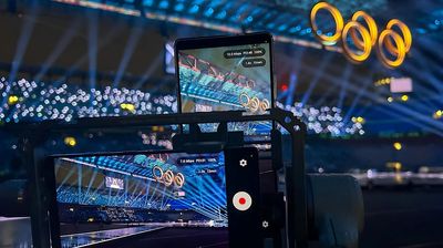 Điện thoại Samsung xuất hiện khắp nơi ở Olympic