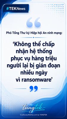 ️Backup được chưa? → Restore được không? → Và dữ liệu sau khi restore có tiếp tục được bảo vệ...
