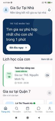 Gia Sư Tại Nhà