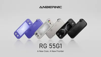 Anbernic RG 55G1 có thiết kế gợi nhớ Switch Lite, giá từ 150 USD