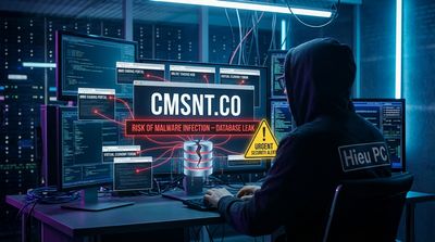Hiếu PC cảnh báo rủi ro từ mã nguồn CMSNT.CO: Hàng loạt website nhiễm...