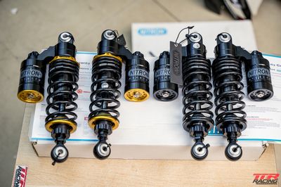 Nitron phuộc sau Monkey125 Sirus độ phuộc