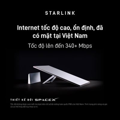 Starlink đang dụ người VN đăng ký gói, coi bộ khó.
