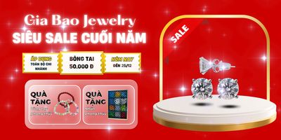 Sale noenl bông tai 50k bán như tặng luôn #trangsucbacquocdan #giabaojewelry #trangsucbac