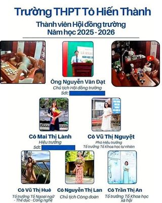 Cô Lành, Thầy Đạt, cô Lan