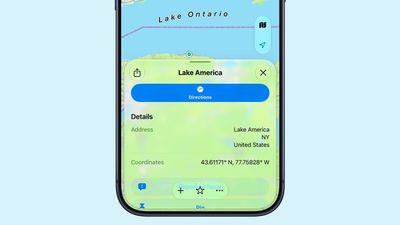 Apple Maps cũng đã đổi tên hồ Ontario thành Lake America theo yêu cầu của ông Trump