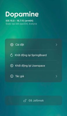 Đang cân nhắc Dopamine cho X OS15