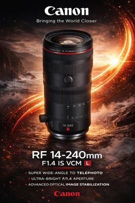 Nếu mà thực sự có ống kính Canon này thì sao hả anh chị em? :D