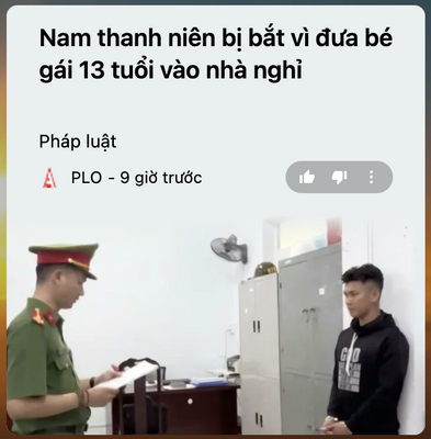 Ấn vào bài viết thấy thanh noên này khá đẹo trai. Không biết ai là gà ai là thóc đâu. Do pháp...