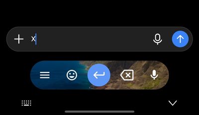 Giao diện Gboard.