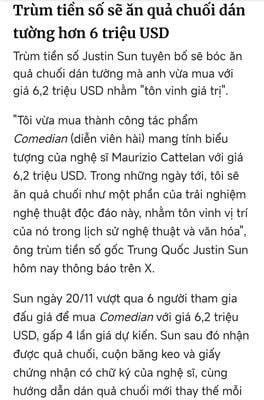 Mình chưa hiểu công nghệ đánh bóng này lắm. Nếu quả chuối này giá cao vậy. Có khẳ năng họ sẽ đấu...