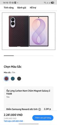 Ốp chất lượng cho fold8