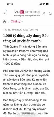 Bao nhiêu năm đổ tiền xây tượng đài, xây bảo tàng ca ngợi các đấng còn chưa đủ hay sao? Thay vào...