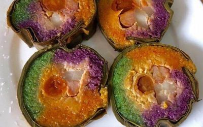 Bánh tét Trà Cuôn ngon nhưng hiếm thấy bán