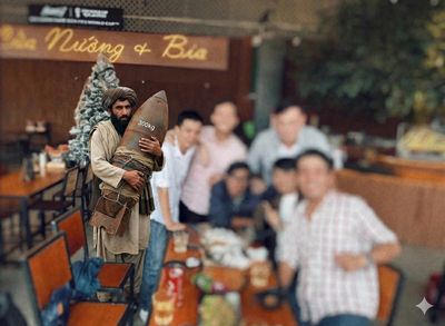 Mấy ông VN gan quá ko sợ bom 300k hay sao ...