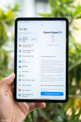 Xiaomi Pad Mini của mình đã có HyperOS 3 chính thức