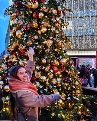 Không khí giáng sinh tại Middlesex University - Nguồn facebook của trường