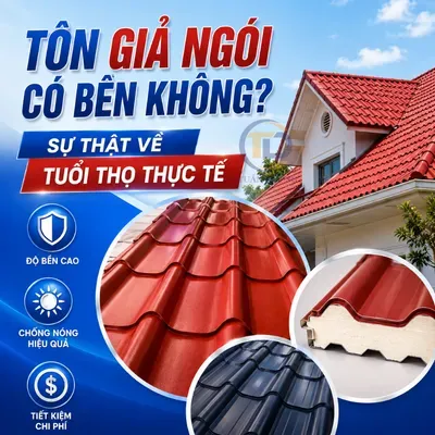 Độ bền của tôn sóng ngói bao lâu? Tìm hiểu thêm tại :...