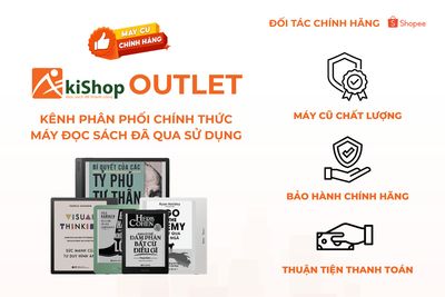 Akishop Outlet Shopee – Máy đọc sách cũ chính hãng, giá tốt