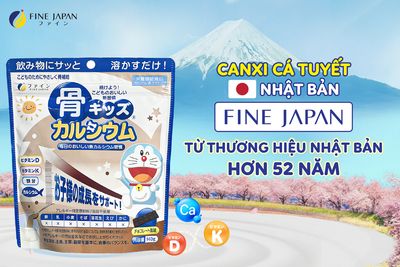 Bí quyết sử dụng Canxi cá tuyết Fine Japan Nhật Bản đúng chuẩn từ chuyên gia