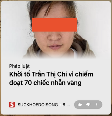 Chi có nhiệm vụ quản lý 8 mâm nhẫn vàng 18K. Do cần tiền tiêu xài, trả nợ và đánh bạc, Chi chiếm...