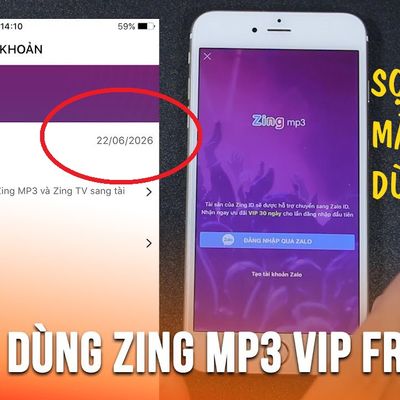 Tài khoản 2025 zing mp3 vip