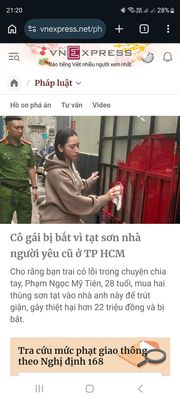 Tôi thích hình phạt này của CA