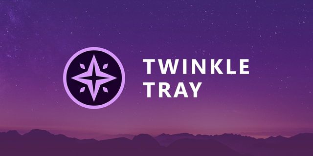 Twinkle Tray - tinh chỉnh màn hình bằng phần mềm, không cần tới phím cứng trên màn hình