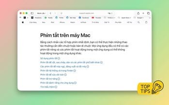 Đây là những phím tắt giúp anh em xài macOS hiệu quả hơn