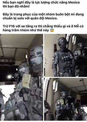 Lên giáp múc luôn chính phủ. 25 bộ đội Mexico thiệt mạng. Mấy thằng bột mỳ này mạnh vc