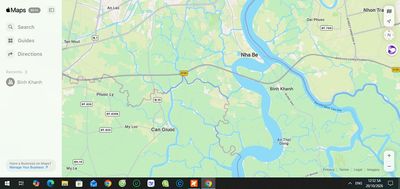 thử dùng apple maps trên web thì ổn và nhẹ hơn google maps đó ae :D