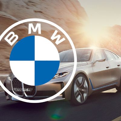 BMW đổi logo mới, thiết kế 2D, chỉ còn 2 màu trắng và xanh