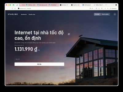Starlink có anh em nào thử chưa?