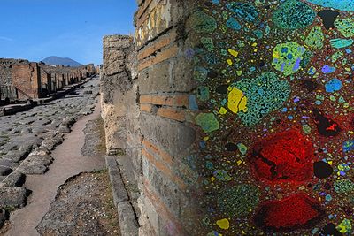 Từ tàn tích tại Pompeii, các nhà khoa học phát hiện nguyên nhân khiến bê tông người La Mã trộn...